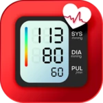 blood pressure - heart rate android application logo